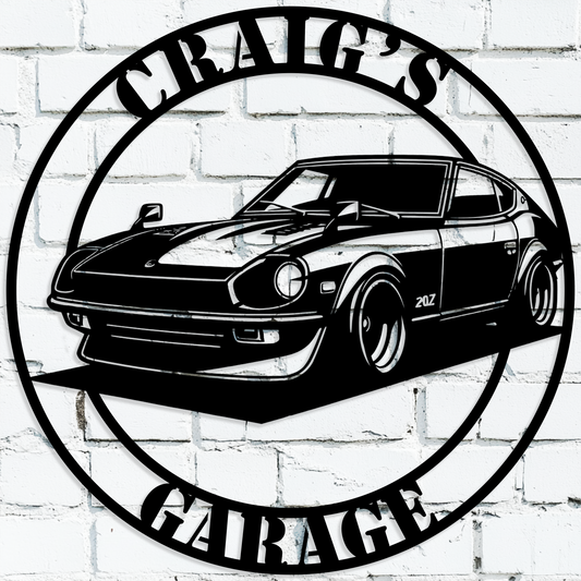 Datsun 240z Metal Sign